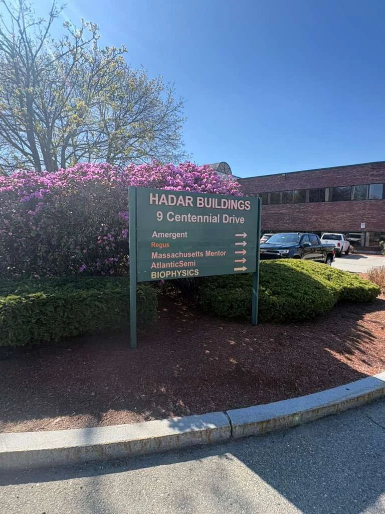 Premium Pro Contractors office sign at 9 Centennial Drive in Peabody, MA