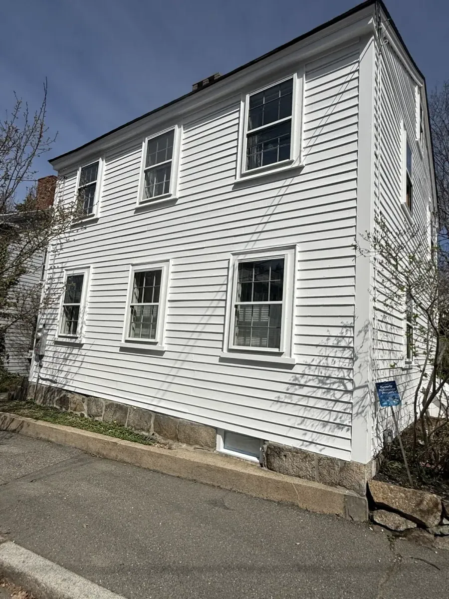 Exterior before painting — Wallis St, Beverly MA